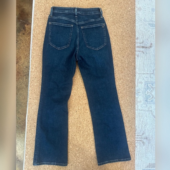 Madewell Curvy Kick Out Crop Jean Size 26 - Picture 5 of 6
